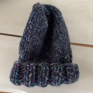 Handmade Multicolor Knit Hat